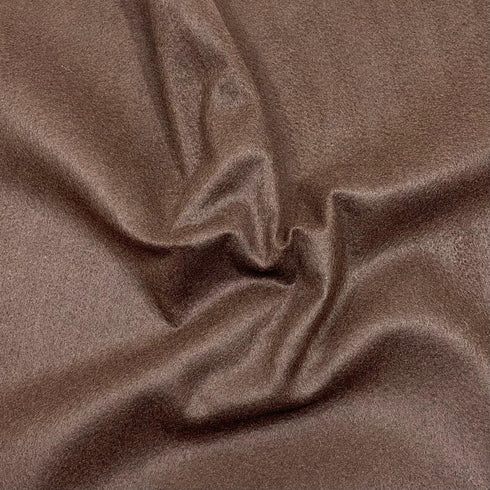 Per Metre Soft Crafting Felt Fabric 55" Wide (Brown)