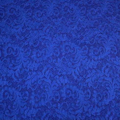 3 Metres Luxury Bridal Lace Fabric - 55" Wide (Blue)