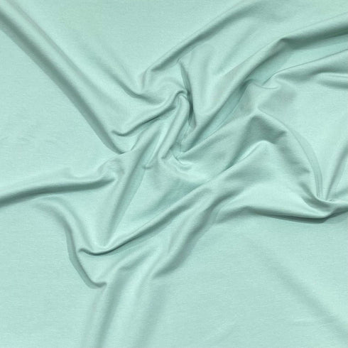 Cotton Looped Backed Terry Jersey 74" Wide (Mint)