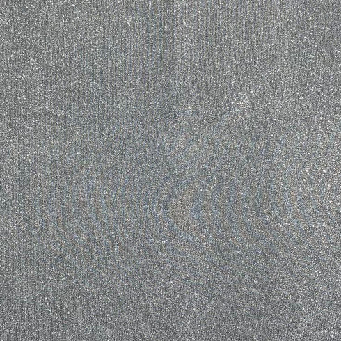 3 Metres, Premium Sparkle Glitter Stretch Moonlight 55’ Wide (Silver)