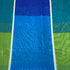 3 Metres Printed Crepe 120" Wide (Green & Blue)