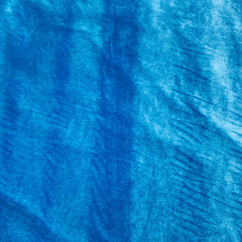 3 Metres Super Soft Spandex Velvet 55" Wide (Blue)