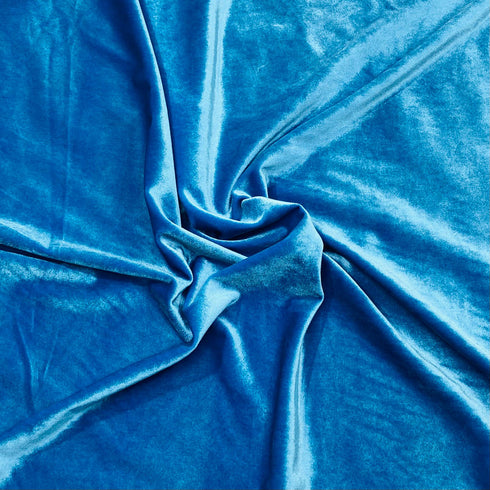 55" Wide Super Soft Spandex Velvet - 10 Variations Available