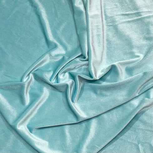 55" Wide Super Soft Spandex Velvet - 10 Variations Available