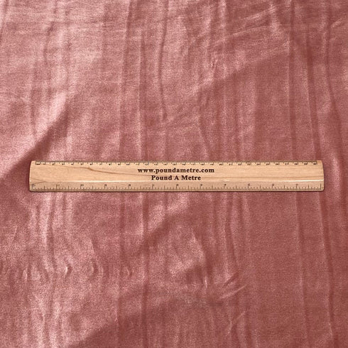 3 Metres Super Soft Spandex Velvet 55" Wide (Mauve)