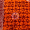 2.9 Metres Premium Quality 100% Cotton Batik - 45" Wide - (Bright Orange)