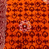 2.9 Metres Premium Quality 100% Cotton Batik - 45" Wide - (Bright Orange)