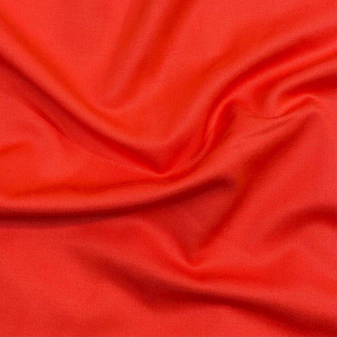 3 Metres Premium Polyester Twill - 55" Wide - (Coral)