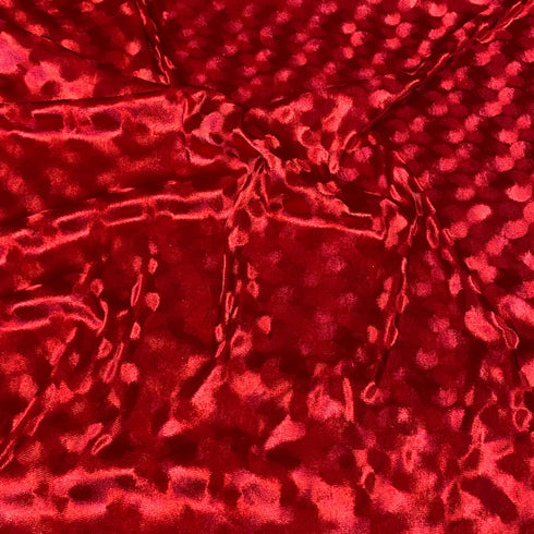 55" Wide Embossed Soft Velvet - 10 Variations Available