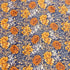 Luxury Dressmaking 100% Digital Printed Cotton Lawn- 55" (Orange & Yellow)