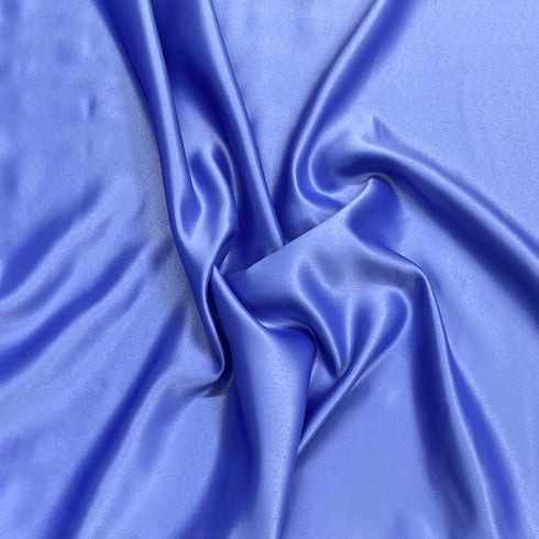 Heavyweight Luxurious Satin,- 55" Wide- (Blue)