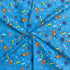 3 Metres Super Soft Printed Poplin Cotton - 63" Wide (Space)