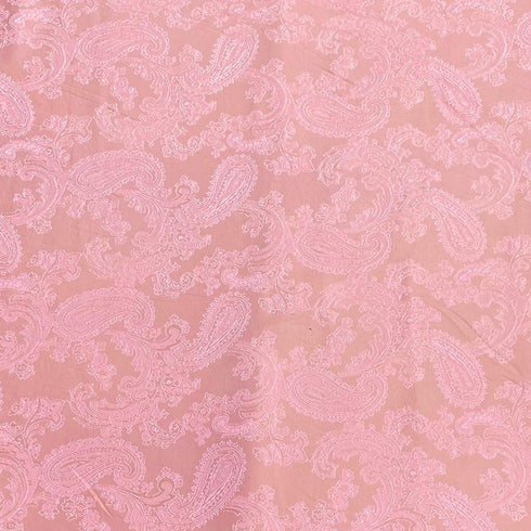 3 Metres Two Tone Jacquard Fabric 55" (Salmon)