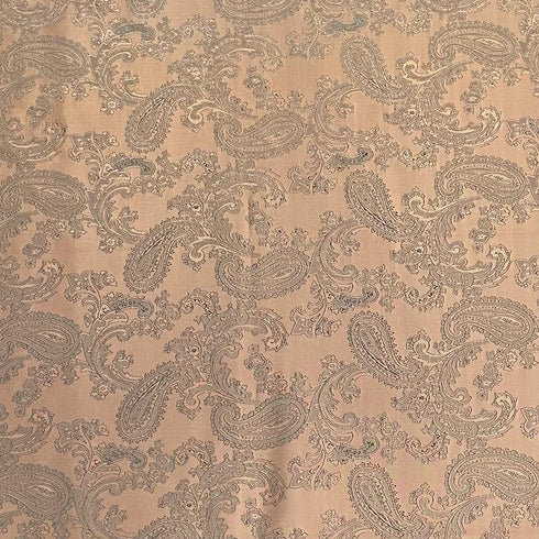 3 Metres Two Tone Jacquard Fabric 55" (Brown)