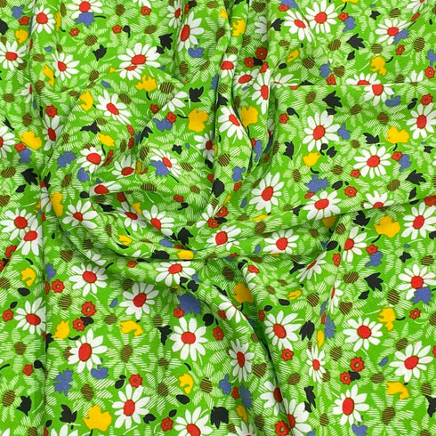 3 Metres Luxurious Solara Crepe 55" Wide (Green)