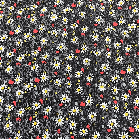 3 Metres Luxurious Solara Crepe 55" Wide (Black)