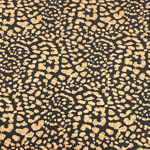 3 Metres Luxurious Solara Crepe 55" Wide (Cheetah)