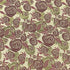 Per Metre Luxury Floral Brocade- 55” Wide (Maroon Rose)
