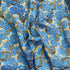 Per Metre Luxury Floral Brocade- 55” Wide (Blue Rose)
