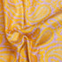 Per Metre Luxury Paisley Brocade- 55” Wide (Orange & Pink)