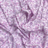 3 Metres, Soft Touch Japanese Printed Crepe - 45" Wide (Lilac)