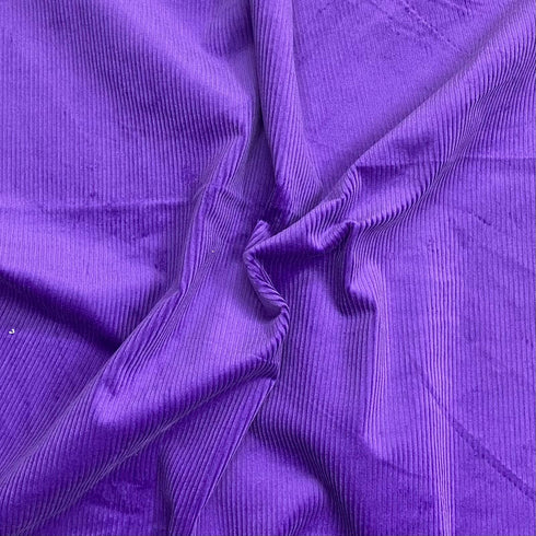 Premium Super Soft Cotton Needle Corduroy- 55" Wide (Purple)