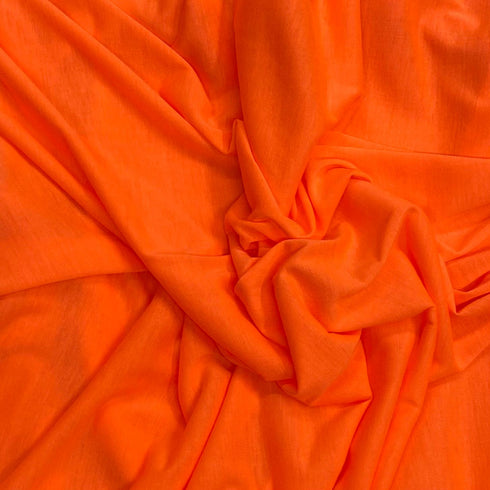 3 Metres Super Soft Cotton Jersey 55" - (Orange)