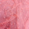 Per Metre Luxurious Beads On Mesh - 55" wide (Peach)