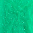 Per Metre Luxurious Beads On Mesh - 55" wide (Green)