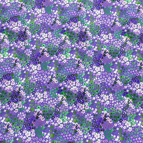 Soft Touch Japanese Printed Crepe - 45" Wide (Purple)