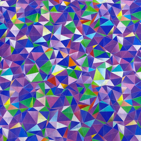 Per Metre 100% Digital Cotton JOANN Print - (Mirror)