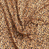 Soft Touch Japanese Printed Crepe - 45" Wide (Brown & Black)