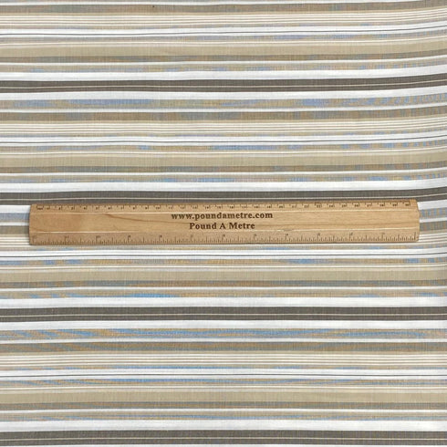 3 Metres Dressmaking Poly-Cotton - 55" wide (Stripes)