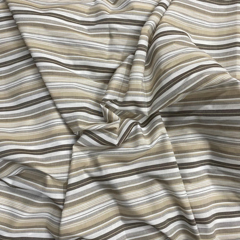 3 Metres Dressmaking Poly-Cotton - 55" wide (Stripes)