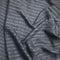 3 Metres Luxury Dressmaking Metallic Chiffon- 55" Wide - (Black)