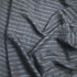 3 Metres Luxury Dressmaking Metallic Chiffon- 55" Wide - (Black)
