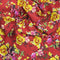 3 Metres Luxury Soft Printed Crepe - 55" Wide (Red)