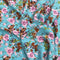 3 Metres Luxury Soft Printed Crepe - 55" Wide (Sky)