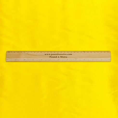 3 Metres Silky-Smooth Polyester Satin- 45" Wide (Yellow)