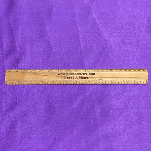 3 Metres Silky-Smooth Polyester Satin- 45" Wide (Purple)