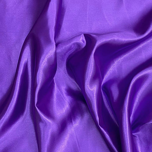 3 Metres Silky-Smooth Polyester Satin- 45" Wide (Purple)