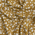 3 Metres, Premium Quality, Printed Dressmaking Viscose - 55" Wide (Mustard)