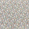 3 Metres, Premium Quality, Printed Dressmaking Viscose - 55" Wide (Grey Blossom)