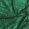 3 Metres - Luxurious Sequins On Net - 55" Wide - (Emerald)