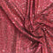 3 Metres - Luxurious Sequins On Net - 55" Wide - (Maroon)