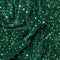 Luxurious Sequins On Velvet- 55" Wide - (Emerald)