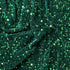 Luxurious Sequins On Velvet- 55" Wide - (Emerald)