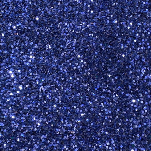 Luxurious Sequins On Velvet- 55" Wide - (Navy)
