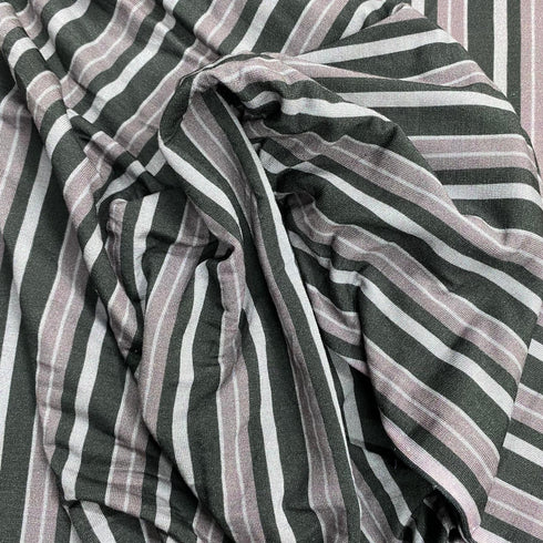 3 Metre Luxurious Soft Viscose Jersey - 60"- (Stripes)