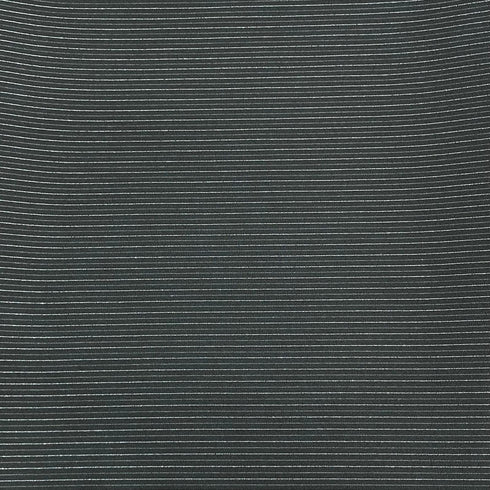 3 Metre Premium Stripe Suiting 55" (Black & Silver)